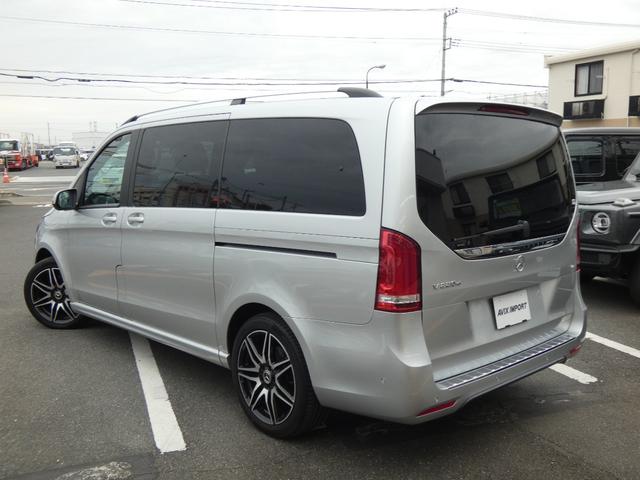 Vクラス V220d アバンギャルド ロング AMGライン 後期型 パノラマSR レーダーセーフティーPKG 黒革 シートヒーター 後席フルフラットシート 純正HDDナビ地デジ360°カメラ Burmesterサウンド AMG19AW 禁煙 正規D車(17枚目)