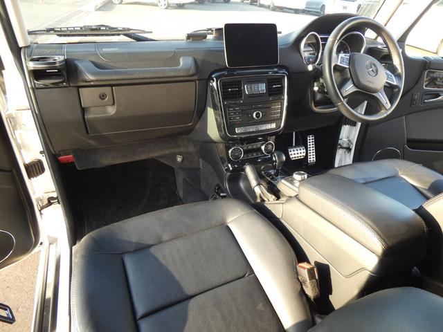 Gクラス G350d 後期最終型 LUX-PKG 黒革 SR ディストロニックプラス harman/kardon 全席シートH カープレイ対応 純正HDDナビ地デジ S/Bカメラ 純正18AW 禁煙 正規D車(9枚目)