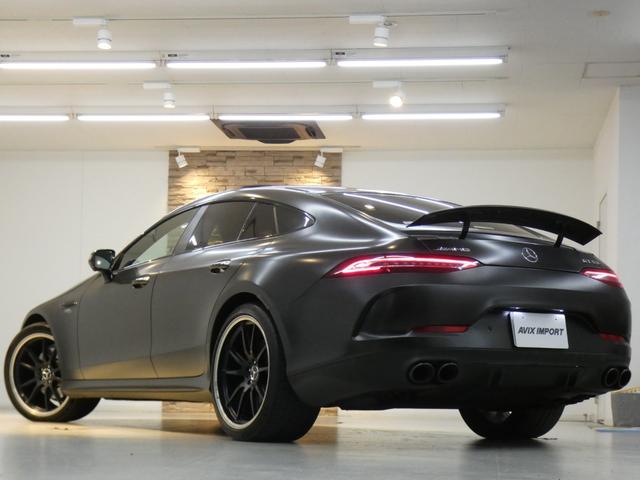 ＧＴ ４ドアクーペ ５３　４マチック＋　ＩＳＧ搭載　ＡＭＧダイナミックＰＫＧ　レーダーセーフティＰＫＧ　ガラスＳＲ　黒／茶コンビナッパ革　ＨＵＤ　純正ＨＤＤナビ地デジ３６０°カメラ　ブルメスターサウンド　ＡＭＧ２１ＡＷ　禁煙　正規Ｄ車（2枚目）