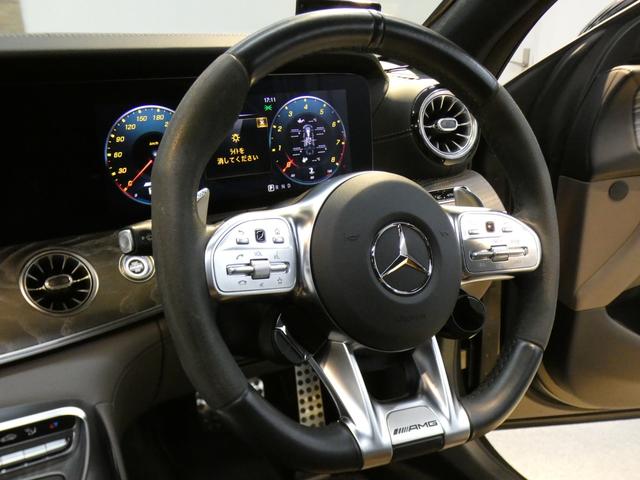 ＧＴ ４ドアクーペ ５３　４マチック＋　ＩＳＧ搭載　ＡＭＧダイナミックＰＫＧ　レーダーセーフティＰＫＧ　ガラスＳＲ　黒／茶コンビナッパ革　ＨＵＤ　純正ＨＤＤナビ地デジ３６０°カメラ　ブルメスターサウンド　ＡＭＧ２１ＡＷ　禁煙　正規Ｄ車（9枚目）