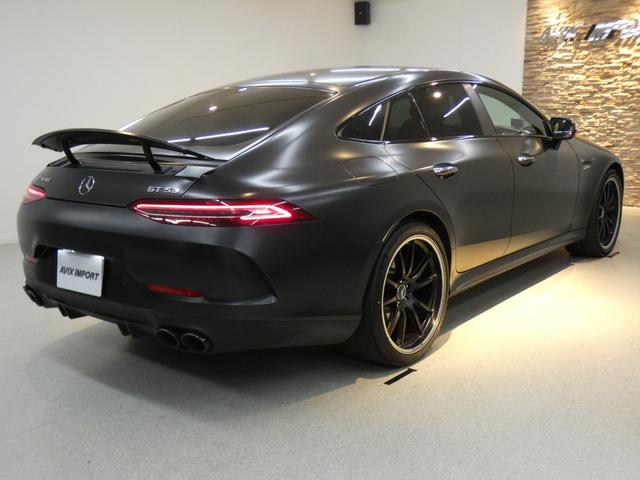ＧＴ ４ドアクーペ ５３　４マチック＋　ＩＳＧ搭載　ＡＭＧダイナミックＰＫＧ　レーダーセーフティＰＫＧ　ガラスＳＲ　黒／茶コンビナッパ革　ＨＵＤ　純正ＨＤＤナビ地デジ３６０°カメラ　ブルメスターサウンド　ＡＭＧ２１ＡＷ　禁煙　正規Ｄ車（59枚目）