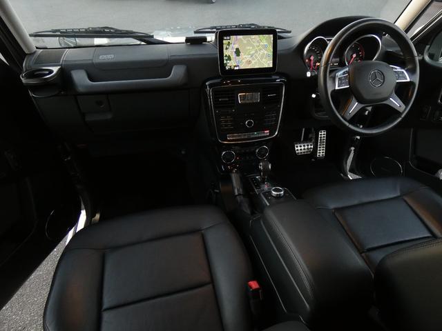Gクラス G350d 後期最終型 LUX-PKG 黒革 SR ディストロニックプラス harman/kardon 全席シートH カープレイ対応 純正HDDナビ地デジ S/Bカメラ 純正18AW 禁煙 正規D車(6枚目)