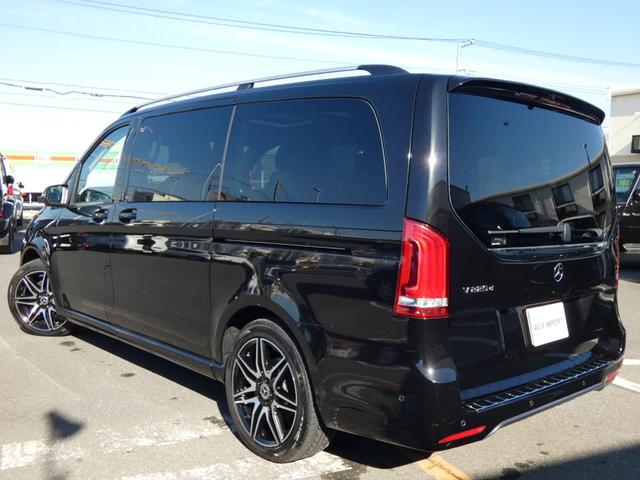 Ｖクラス Ｖ２２０ｄ　アバンギャルド　ロング　ＡＭＧライン　後期型　エクスクルーシブシートＰＫＧ　パノラマＳＲ　レーダーＳＦ　ベージュ革　リアエアコン　純正ＭＢＵＸナビ地デジ３６０°カメラ　後席ツインモニター　Ｂｕｒｍｅｓｔｅｒ　ＡＭＧ１９ＡＷ　禁煙　正規Ｄ車（11枚目）