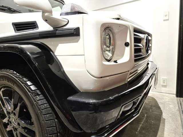 Ｇクラス Ｇ５５０　ロング　エディションセレクト　４ＷＤ／ｄｅｓｉｇｎｏインテリア＋ピアノブラックパネル／専用装備（ＡＭＧマフラー／ＡＭＧワイドフェンダー／ブラックペイント１８ＡＷ／クロームアンダーガード／カーボンサイドストラップ／（11枚目）