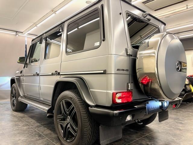 Ｇクラス Ｇ６３　マグノプラチナムマット　９インチワイドディスプレイ　サイドカメラ　ツートンカラー（マットブラック）整備記録簿あり（8枚目）