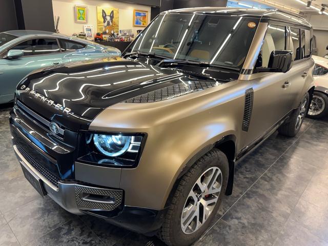 ディフェンダー 110X D300 電動ステップ7人乗りディーラーオプションステルスフィルムOP210(6枚目)