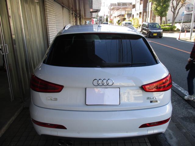 Ｑ３ ２．０ＴＦＳＩクワトロ２１１ＰＳ　フルタイム４ＷＤ　ディーラー車　記録簿　ＡＴ７速　１８インチＡＷ　ＬＥＤヘッドランプ　ＥＴＣ　バックカメラ　ルーフレール　衝突安全ボディ（4枚目）