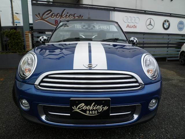 MINI クーパー コンバーチブル 正規ディーラー車 カロッツェリアナビTV バックカメラ ETC 電動オープン リアパーキングセンサー プッシュスタート オートエアコン(2枚目)