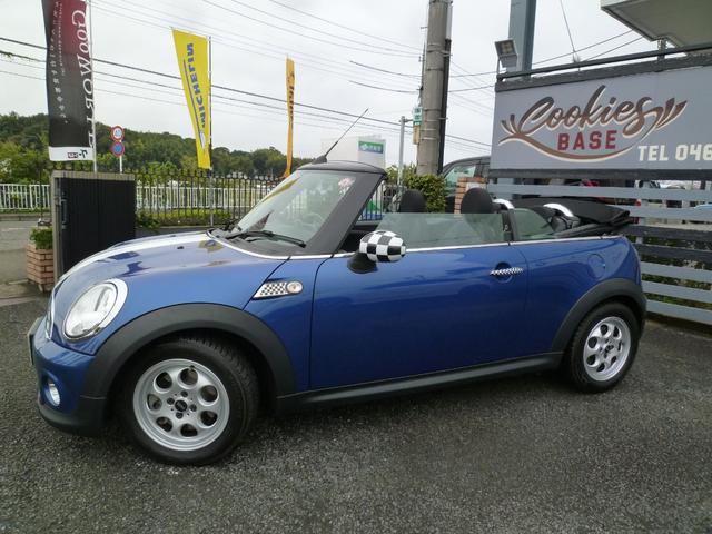 MINI クーパー コンバーチブル 正規ディーラー車 カロッツェリアナビTV バックカメラ ETC 電動オープン リアパーキングセンサー プッシュスタート オートエアコン(5枚目)