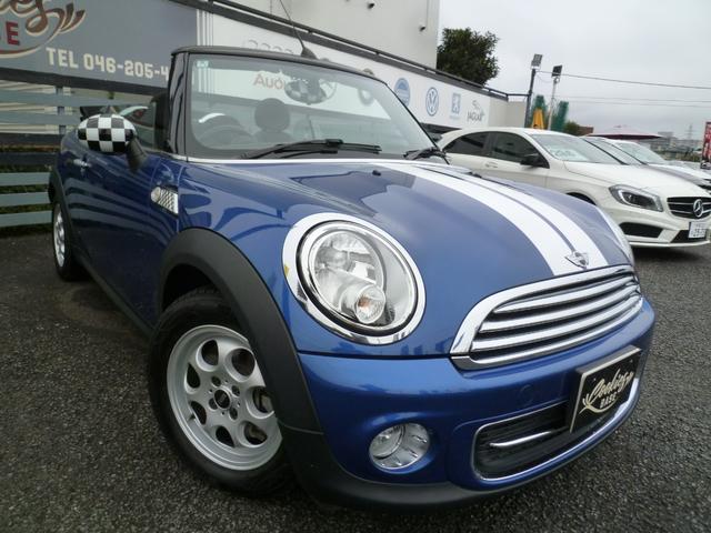 MINI クーパー コンバーチブル 正規ディーラー車 カロッツェリアナビTV バックカメラ ETC 電動オープン リアパーキングセンサー プッシュスタート オートエアコン(6枚目)