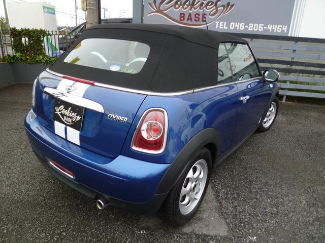 MINI クーパー コンバーチブル 正規ディーラー車 カロッツェリアナビTV バックカメラ ETC 電動オープン リアパーキングセンサー プッシュスタート オートエアコン(8枚目)