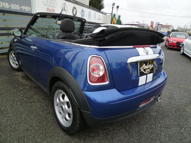 MINI クーパー コンバーチブル 正規ディーラー車 カロッツェリアナビTV バックカメラ ETC 電動オープン リアパーキングセンサー プッシュスタート オートエアコン(9枚目)