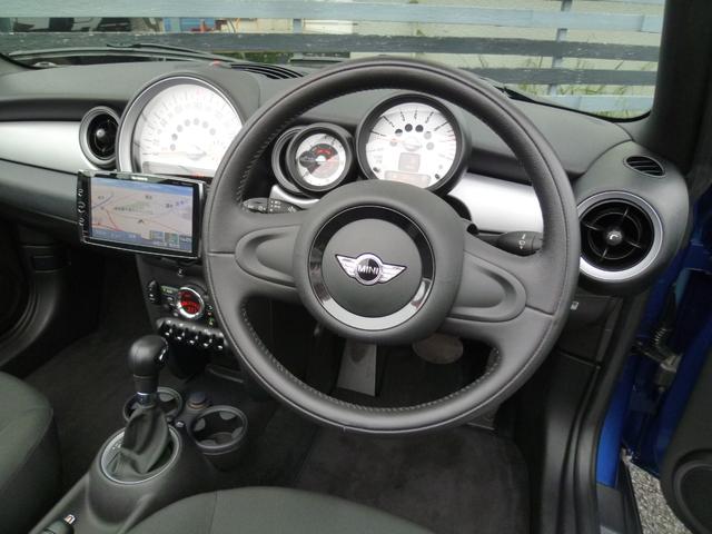 MINI クーパー コンバーチブル 正規ディーラー車 カロッツェリアナビTV バックカメラ ETC 電動オープン リアパーキングセンサー プッシュスタート オートエアコン(16枚目)
