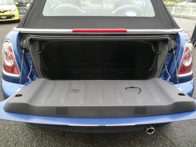 MINI クーパー コンバーチブル 正規ディーラー車 カロッツェリアナビTV バックカメラ ETC 電動オープン リアパーキングセンサー プッシュスタート オートエアコン(18枚目)