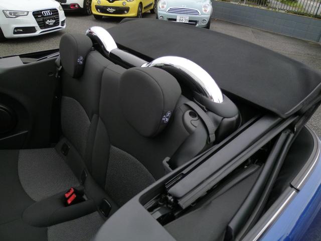 MINI クーパー コンバーチブル 正規ディーラー車 カロッツェリアナビTV バックカメラ ETC 電動オープン リアパーキングセンサー プッシュスタート オートエアコン(26枚目)