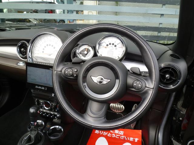 ＭＩＮＩ クーパーＳ　コンバーチブル　ハイゲート　正規ディーラー車　特別限定車　ブラウンレザーシート　カロッツェリアナビ　フルセグＴＶ　バックカメラ　スマートキー　プッシュスタート　電動オープン　リアパーキングセンサー　ＥＴＣ　クルーズＣ（15枚目）