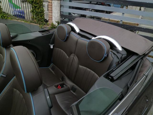 ＭＩＮＩ クーパーＳ　コンバーチブル　ハイゲート　正規ディーラー車　特別限定車　ブラウンレザーシート　カロッツェリアナビ　フルセグＴＶ　バックカメラ　スマートキー　プッシュスタート　電動オープン　リアパーキングセンサー　ＥＴＣ　クルーズＣ（28枚目）