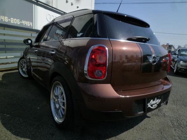 MINI クーパー クロスオーバー 正規ディーラー車 AVIC-CZ912サイバーナビTV デジタルインナーミラー BLITZ車高調 キセノン ETC 革調シートカバー WORK18インチアルミホイール キセノンヘッドライト(9枚目)