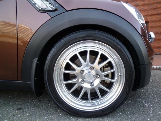 MINI クーパー クロスオーバー 正規ディーラー車 AVIC-CZ912サイバーナビTV デジタルインナーミラー BLITZ車高調 キセノン ETC 革調シートカバー WORK18インチアルミホイール キセノンヘッドライト(19枚目)