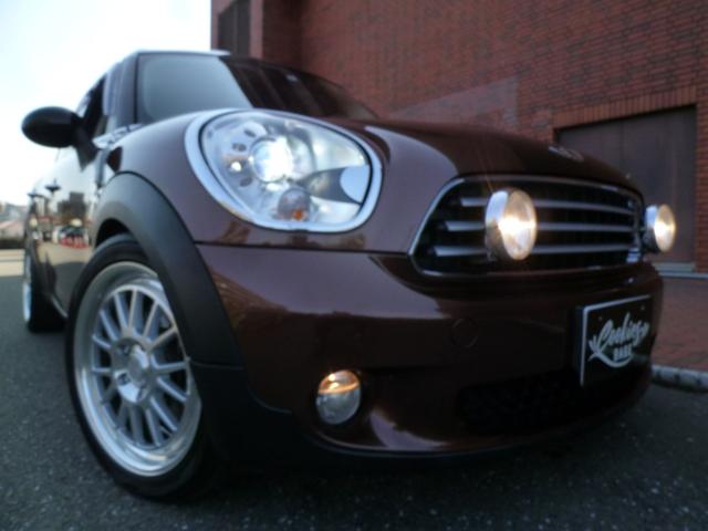 MINI クーパー クロスオーバー 正規ディーラー車 AVIC-CZ912サイバーナビTV デジタルインナーミラー BLITZ車高調 キセノン ETC 革調シートカバー WORK18インチアルミホイール キセノンヘッドライト(23枚目)