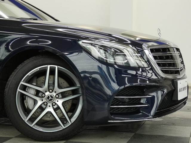 Sクラス S450エクスクルーシブ AMGライン ISG搭載モデル 後期型 右H 正規D車 パノラミックR 黒革 シートヒーター&ベンチレーター HDDナビ地デジBurmesterサウンド 全周カメラ&HUD RSP 純正19AW 禁煙 1オーナー(7枚目)
