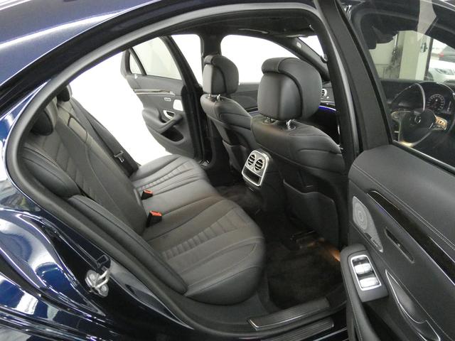 Sクラス S450エクスクルーシブ AMGライン ISG搭載モデル 後期型 右H 正規D車 パノラミックR 黒革 シートヒーター&ベンチレーター HDDナビ地デジBurmesterサウンド 全周カメラ&HUD RSP 純正19AW 禁煙 1オーナー(22枚目)