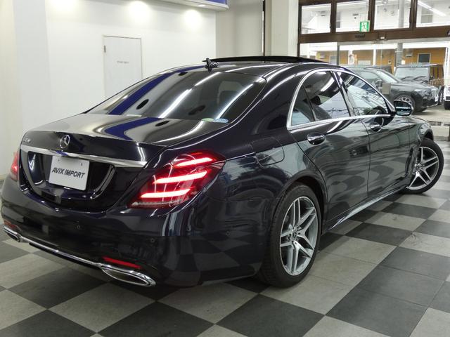 Sクラス S450エクスクルーシブ AMGライン ISG搭載モデル 後期型 右H 正規D車 パノラミックR 黒革 シートヒーター&ベンチレーター HDDナビ地デジBurmesterサウンド 全周カメラ&HUD RSP 純正19AW 禁煙 1オーナー(40枚目)