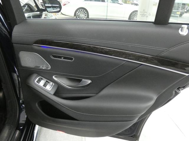 Sクラス S450エクスクルーシブ AMGライン ISG搭載モデル 後期型 右H 正規D車 パノラミックR 黒革 シートヒーター&ベンチレーター HDDナビ地デジBurmesterサウンド 全周カメラ&HUD RSP 純正19AW 禁煙 1オーナー(48枚目)