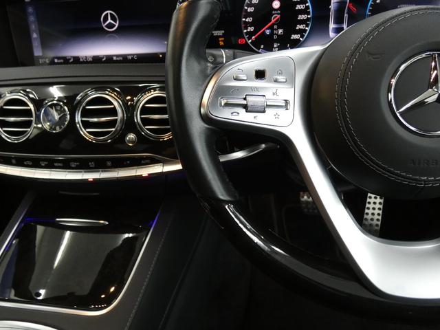 Sクラス S450エクスクルーシブ AMGライン ISG搭載モデル 後期型 右H 正規D車 パノラミックR 黒革 シートヒーター&ベンチレーター HDDナビ地デジBurmesterサウンド 全周カメラ&HUD RSP 純正19AW 禁煙 1オーナー(49枚目)
