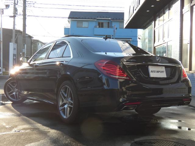 Sクラス S400hエクスクルーシブ AMGライン パノラマSR designoメタライズドアッシュウッド クリスタル/シーシェルグレー革 Sヒーター&ベンチレーター HDDナビ地デジBurmester 全周カメラ&PTS HUD RSP 純正19AW(2枚目)