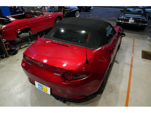 ロードスター Ｓレザーパッケージ　禁煙車／６速ＭＴ／ブラックレザーシート／フロント・サイド・リアスカート／セーフティパッケージ／ＢＯＳＥサウンド／バックカメラ／フルセグ／ブラインドスポットモニター／シートヒーター／ＬＥＤヘッドライト（8枚目）