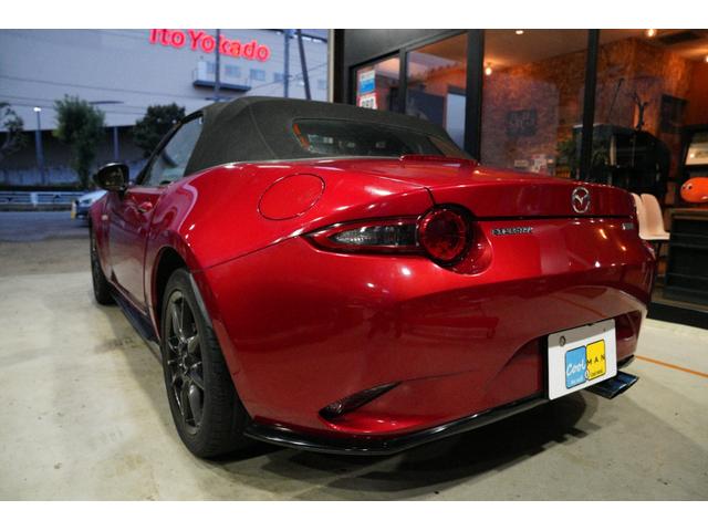 ロードスター Ｓレザーパッケージ　禁煙車／６速ＭＴ／ブラックレザーシート／フロント・サイド・リアスカート／セーフティパッケージ／ＢＯＳＥサウンド／バックカメラ／フルセグ／ブラインドスポットモニター／シートヒーター／ＬＥＤヘッドライト（9枚目）