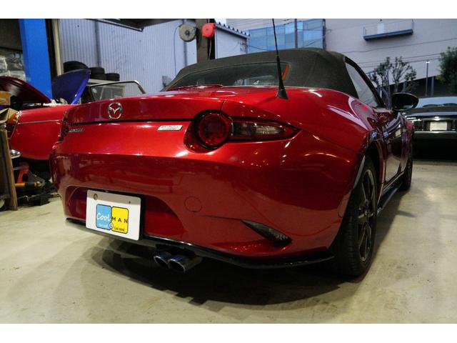 ロードスター Ｓレザーパッケージ　禁煙車／６速ＭＴ／ブラックレザーシート／フロント・サイド・リアスカート／セーフティパッケージ／ＢＯＳＥサウンド／バックカメラ／フルセグ／ブラインドスポットモニター／シートヒーター／ＬＥＤヘッドライト（12枚目）