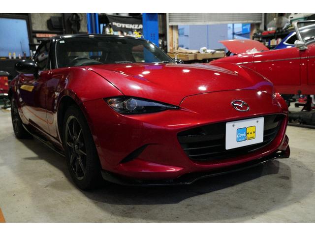 ロードスター Ｓレザーパッケージ　禁煙車／６速ＭＴ／ブラックレザーシート／フロント・サイド・リアスカート／セーフティパッケージ／ＢＯＳＥサウンド／バックカメラ／フルセグ／ブラインドスポットモニター／シートヒーター／ＬＥＤヘッドライト（16枚目）