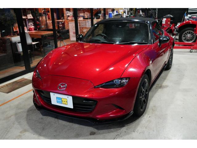 ロードスター Ｓレザーパッケージ　禁煙車／６速ＭＴ／ブラックレザーシート／フロント・サイド・リアスカート／セーフティパッケージ／ＢＯＳＥサウンド／バックカメラ／フルセグ／ブラインドスポットモニター／シートヒーター／ＬＥＤヘッドライト（18枚目）