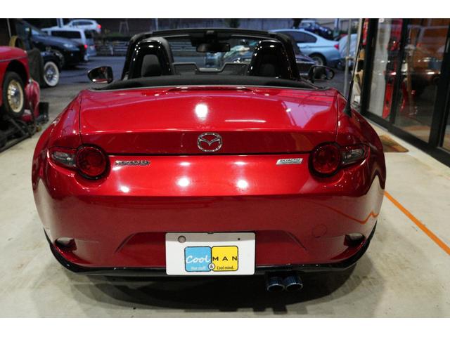 ロードスター Ｓレザーパッケージ　禁煙車／６速ＭＴ／ブラックレザーシート／フロント・サイド・リアスカート／セーフティパッケージ／ＢＯＳＥサウンド／バックカメラ／フルセグ／ブラインドスポットモニター／シートヒーター／ＬＥＤヘッドライト（21枚目）