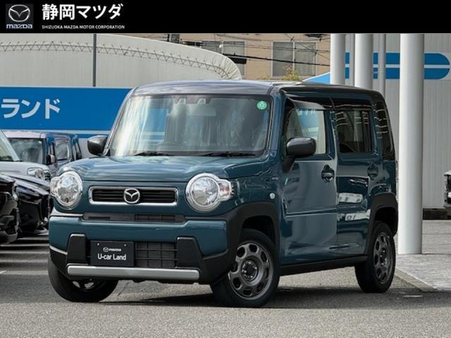 フレアクロスオーバー(マツダ) ハイブリッドＸＧ　ＨＹＢＲＩＤ　ＸＧ　衝突被害軽減ブレーキ、車線逸脱警報システム、パーキングセンサー、シートヒーター、オートライト、ナビ、ＦＭ／Ａ 中古車画像