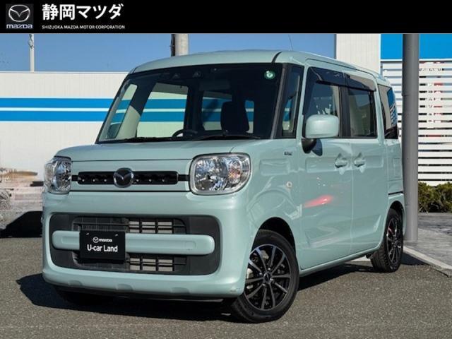 フレアワゴン(マツダ) ハイブリッドＸＧ　ＨＹＢＲＩＤ　ＸＧ　衝突被害軽減ブレーキ、車線逸脱警報システム、パーキングセンサー、オートライト、ＥＴＣ、ナビ、シートヒーター、 中古車画像