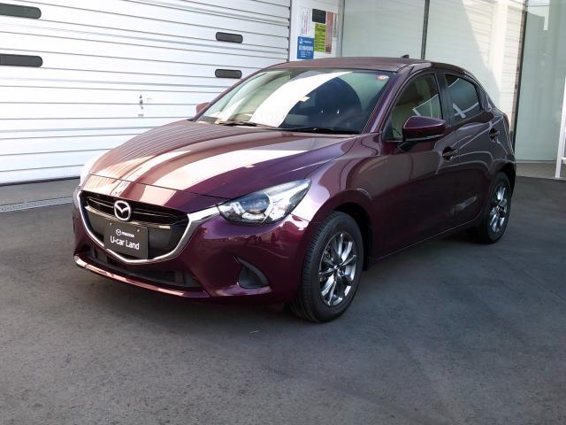 デミオ(マツダ) １３Ｓツーリング　１３Ｓ　ツーリング　マツダコネクト・ナビ・ＣＤ／ＤＶＤ／ＴＶ・ＥＴＣ・バックカメラ・シートヒーター・衝突軽減ブレーキ・車線逸脱警 中古車画像