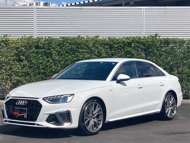 アウディ Ａ４ ３５ＴＤＩ　Ｓライン　Ｓラインｐｌｕｓ　ＴＶチューナー　１９インチホイール　コンフォートパッケージ　前後席ヒーター　プライバシーガラス　アダプティブクルコン　レーンアシスト　サイドアシスト　メモリーシート