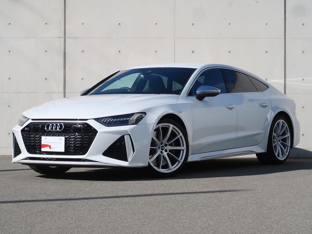 アウディ ＲＳ７スポーツバック ベースグレード　マットアルミニウムスタイリングパッケージ　認定中古車本革シート　シートヒーター