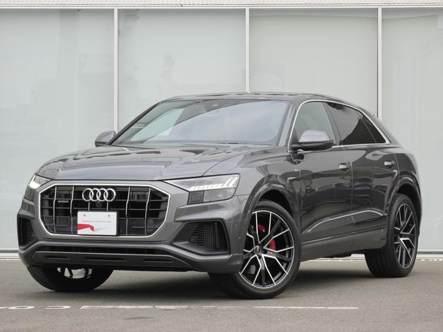 　５５　ＴＦＳＩ　ｑｕａｔｔｒｏ・ワンオーナー・Ｓラインパッケージ・アルミホイール５Ｖスポーク　スタースタイルブラック２２インチ・カラードブレーキキャリパーレッド・ドアエントリーライト