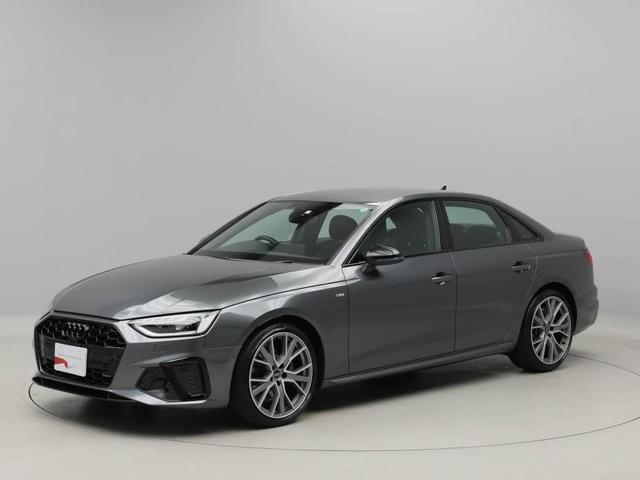 アウディ Ａ４ ３５ＴＤＩ　Ｓライン　元当社内使用車　ブラックスタイリングＰＫＧ　１９インチアルミ　全周囲カメラ　前後コーナーセンサー　マトリクスＬＥＤヘッドライト　前後軽減ブレーキ　レーダークルコン　サイドアシスト　レーンキープ　ＴＶ