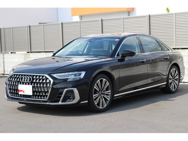 Ａ８ Ｌ　６０ＴＦＳＩクワトロ　認定中古車　ＭＭＩナビ　ＴＶチューナー　マトリクスＬＥＤ　サラウンドビューカメラ　パークアシスト　ワイヤレスチャージ（1枚目）