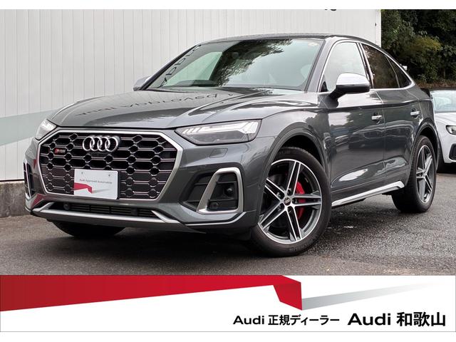 SQ5スポーツバック ベースグレード レザーパッケージ/アダプティブSスポーツサスペンション/TVチューナー/プライバシーガラス/カラードブレーキキャリパーレッド/ファインナッパレザーダイヤモンドステッチ/サラウンドビューモニター/認中車(1枚目)