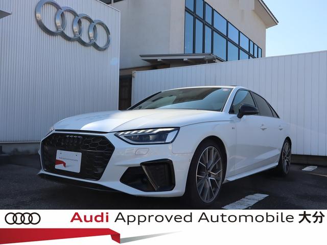 Ａ４(アウディ) ３５ＴＦＳＩ　Ｓライン　認定中古車　ワンオーナー　禁煙車　ＥＴＣ　アルミホイール５Ｖスポークスターデザインマットチタンルックポリッシュト　コンフォートパッケージ　サンルーフ　ブラックスタイリングパッケージ 中古車画像