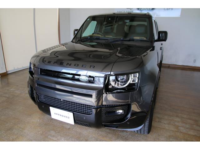 ディフェンダー 110X-ダイナミックHSE D300 認定中古車 エアサス7人乗りファミリーパック ブラックエクステリアパック 22インチブラックホイール ヘッドアップディスプレイ クリアサイトリアビューミラー シートクーラー 弊社販売ワンオーナー(4枚目)
