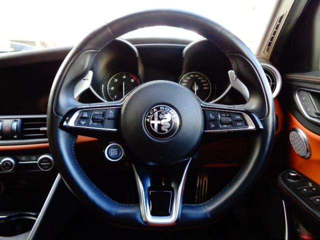 ジュリア スーパー　正規ディーラー車　弊社販売１オーナーユーザー様下取車両　前席ヒーター機能付キャメルレザーシート　純正ナビゲーション　ＴＶチューナー　バックカメラＥＴＣ　純正１８ＡＷ　パドルシフトＡＣＣ機能付（14枚目）