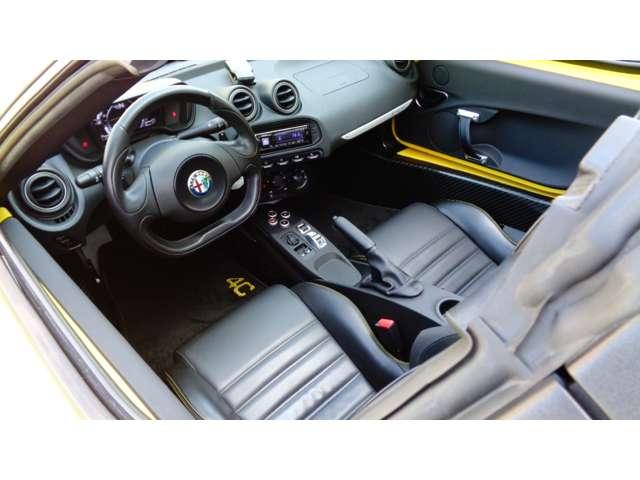 ４Ｃスパイダー 　正規ディーラー車　左ハンドル　１オーナー　タイミングベルト交換済　前後１８　１９ＡＷＦＩＧＨＴＥＸデュアルアジャスタブルダンパー（車高調正式）　バックカメラ　ＧＰＳレーダー　ドライブレコーダー　ＥＴＣ（8枚目）