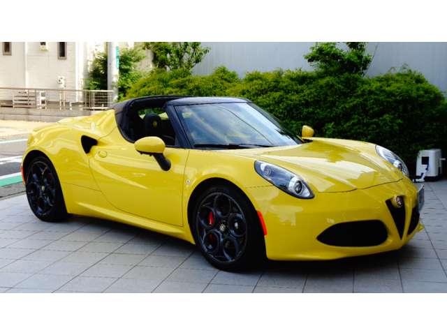 ４Ｃスパイダー 　正規ディーラー車　左ハンドル　１オーナー　タイミングベルト交換済　前後１８　１９ＡＷＦＩＧＨＴＥＸデュアルアジャスタブルダンパー（車高調正式）　バックカメラ　ＧＰＳレーダー　ドライブレコーダー　ＥＴＣ（39枚目）